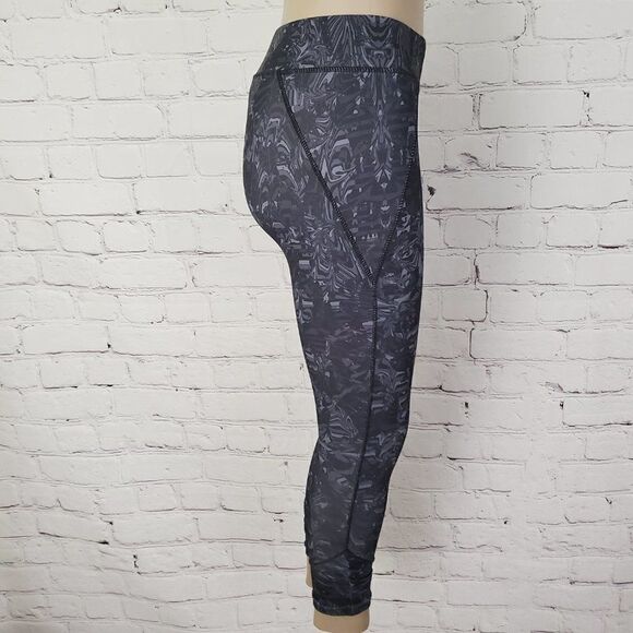 DANSKIN Black Gray tights leggings XS - Picture 3 of 7